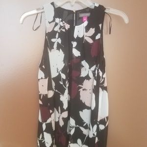 Vince Camuto Chiffon Floral Print Blouse